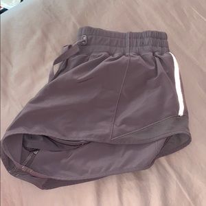 Purple/Gray Lululemon Athletic Shorts